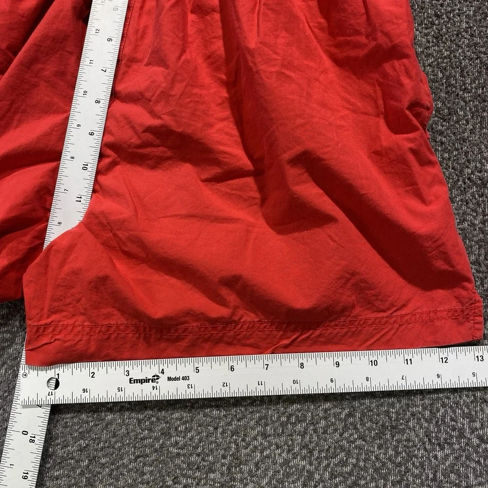 Vintage Polo Ralph Lauren Swim Trunks Shorts Mens M Red Mesh Lined Beachwear 90s